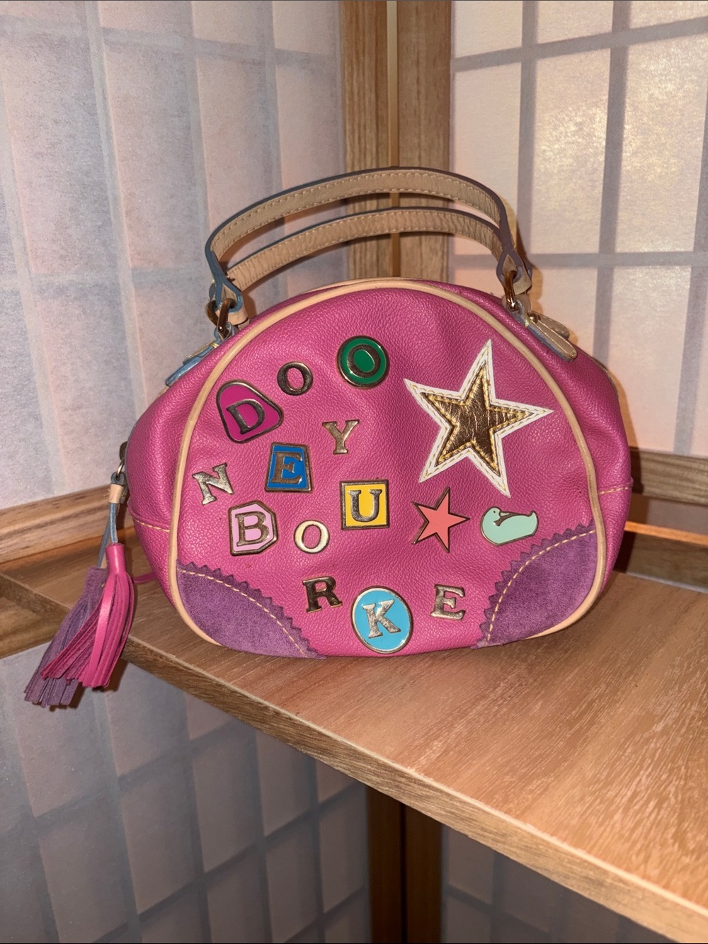 Dooney & Bourke Y2K Pink Vintage Lindsay Lohan "It Bag"